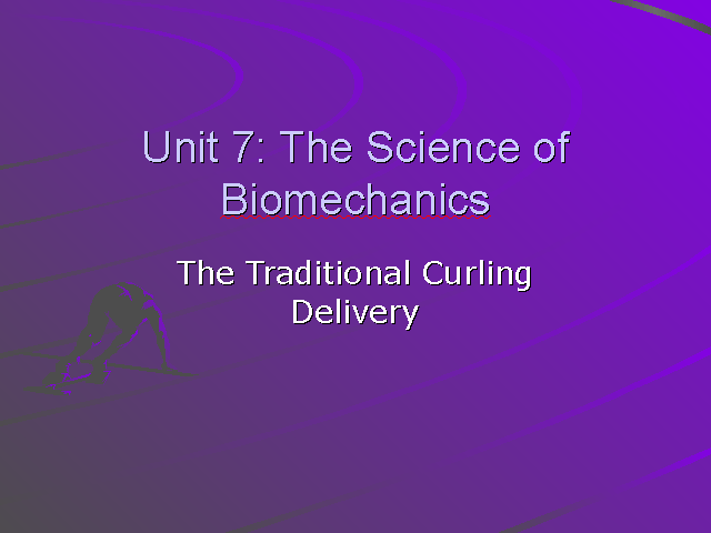 The Science of biomechanics